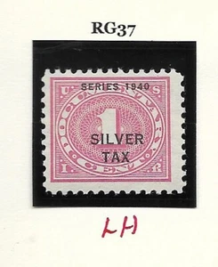 Siver Tax RG37 OG LH - Picture 1 of 2