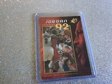 MICHAEL JORDAN 1999-2000 UPPER DECK SPX INSERT J3 CARD BULLS INSERT $$ CARD GOAT