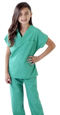 Uniformes naturais conjunto de esfoliante infantil - toque suave - papel conjunto de fantasia - Imagem 1 de 4