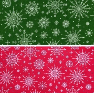 Copos de nieve navideños 100 % algodón rosa y Hubble - Imagen 1 de 8