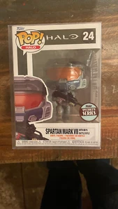 Funko POP! #24 Halo: Spartan Mark VII with BR75 Battle Rifle - Picture 1 of 6