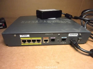Cisco 878 G.SHDSL modem/router/switch (4-port) CISCO878-K9 V01  - INCL PSU - Afbeelding 1 van 2