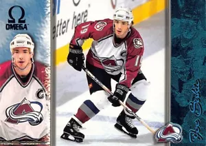 Pacific Omega 1997-98 verde esmeralda #65 Joe Sakic - Imagen 1 de 2