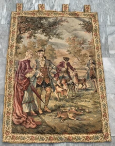 2x4 ft Vintage French Floral Tapestry Wall Hanging Bedroom Traditional Décor - Picture 1 of 10