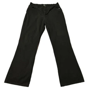 Lauren by Ralph Lauren Women's Black Bootcut Pants Size 8 Casual - Picture 1 of 12