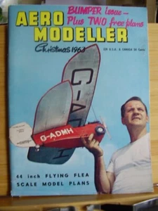 AEROMODELLER MODEL AIRCRAFT MAGAZINE DECEMBER 1963 CARDEN BAYNES FLYING FLEA - Imagen 1 de 5