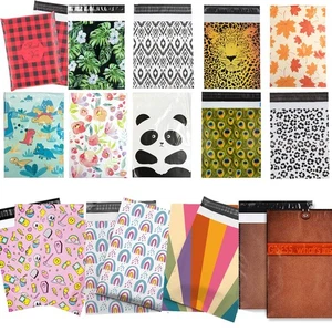 Mailing Bags Mailers Designer Printed Envelope Shipping Parcels 10x13'' 25x33cm - Picture 1 of 71