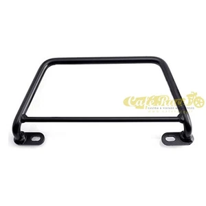 Einzelrahmen links Klick Fix Spaan für Harley Stahl schwarz - Bild 1 von 1