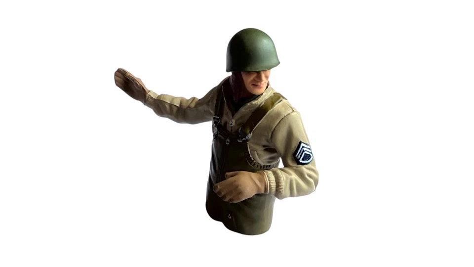 Heng long 1/16 2.4Ghz 3898 RC Battle Tank Colorful Plastic US Army Infantry Part - Image 1 of 4