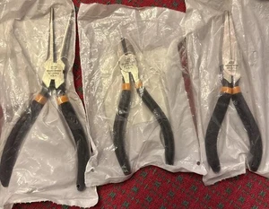 GEARWRENCH USA Pliers Set Long NEEDLE NOSE, Duck Bill, Cutters 🇺🇸 New - Picture 1 of 10