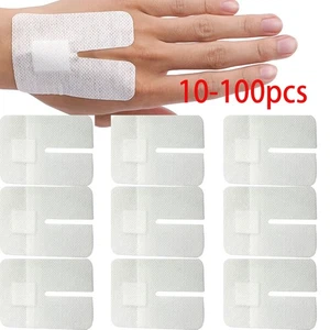 10-100pcs non sterile U shape self-adhesive dressing health non-woven cloth  - Picture 1 of 10