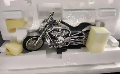 Franklin Mint 2002 Harley Davidson VRSCA V-Rod Pewter Motorcycle Box model  toy - Image 1 of 4