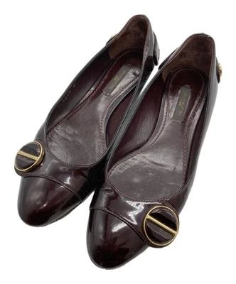 Zapatos de salón LOUIS VUITTON para mujer talla 34 charol rojo Foto 1 de 4