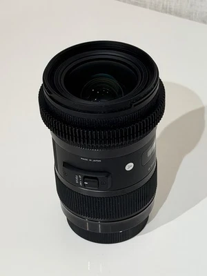 Montaje Sigma 18-35 mm F 1,8 DC 72 HSM Art Canon EF Foto 1 de 4