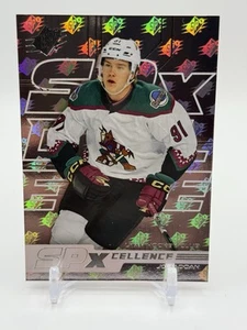 Josh Doan 2024-25 Upper Deck SPX SPxCellence Silver SSP Insert RC #XC-JD - Picture 1 of 2