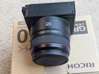 Ricoh GXR A12 50mm macro lens module. Boxed. - Image 1 of 4