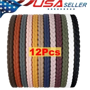 12 Pcs Plastic Headband with Teeth Head Bands Combing Hairbands Hair Accessories - Picture 1 of 6