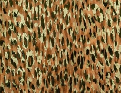 Tela Burnout de terciopelo de leopardo Foto 1 de 2