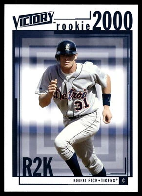 2000 Upper Deck Victory #347 Robert Fick Rookie Detroit Tigers - Image 1 of 2