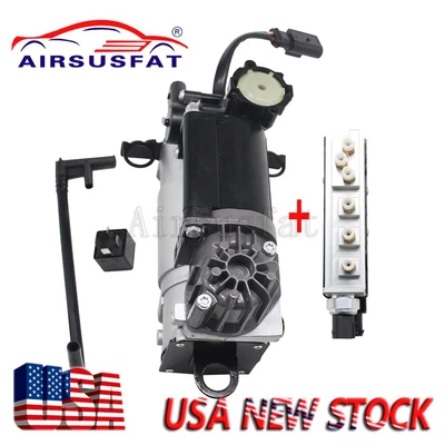 Bomba compresora de suspensión neumática + bloque de válvulas para Mercedes W220 S430 1998-2006 Foto 1 de 4