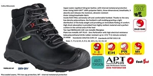 Nuevo Hombre Cofra WISCONSIN Bota de Seguridad USA/CAN Certificado de Seguridad - Imagen 1 de 16