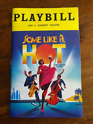 SOME LIKE IT HOT  Broadway Playbill  Christian Borle J. Harrison Ghee • 4.55$