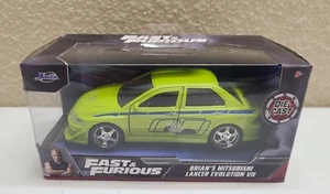 JADA - Fast & Furious - Brian's Mitsubishi Lancer Evolution VII Diecast 1:32 NEU - Bild 1 von 9