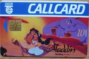 Tarjeta telefónica TK 340 Disney Aladdin BT IRLANDA usada - Imagen 1 de 1