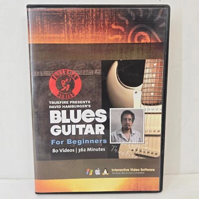 Truefire David Hamburger's Blues Guitar For Beginners DATA-DVD 362 Minutes - Image 1 of 4