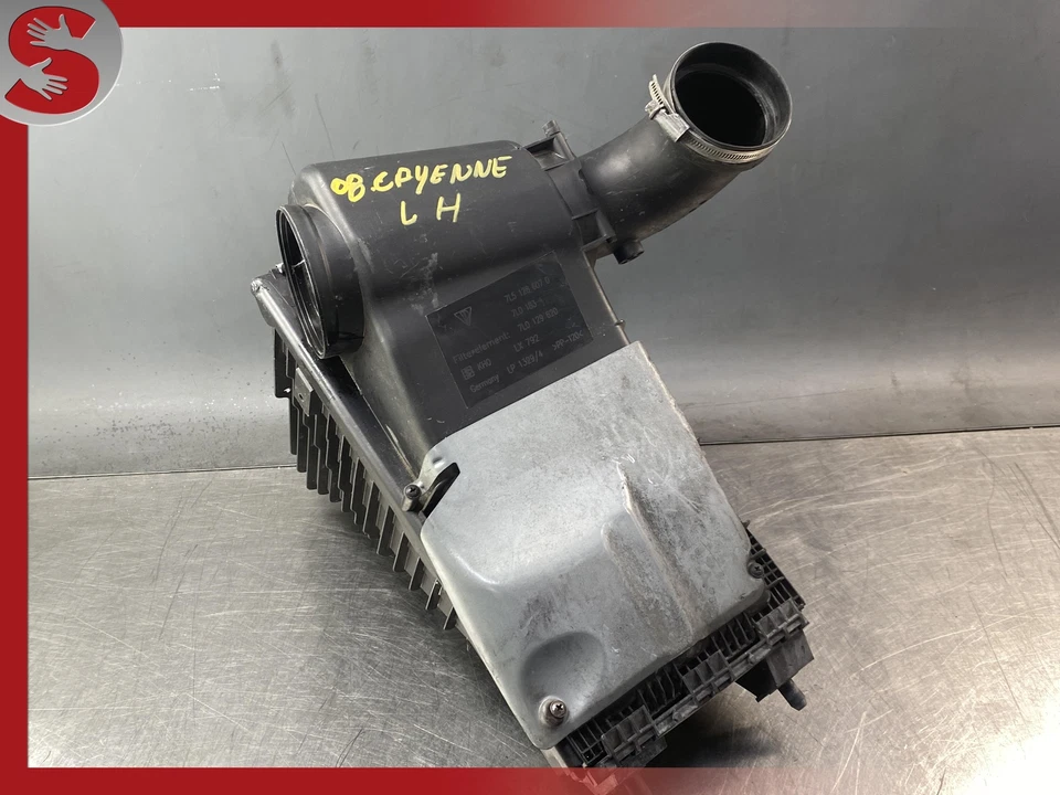 2003 - 2010 Porsche Cayenne 4.5 caixa de limpador de ar driver esquerdo 7L5128607D fabricante de equipamento original 8053P - Imagem 1 de 4