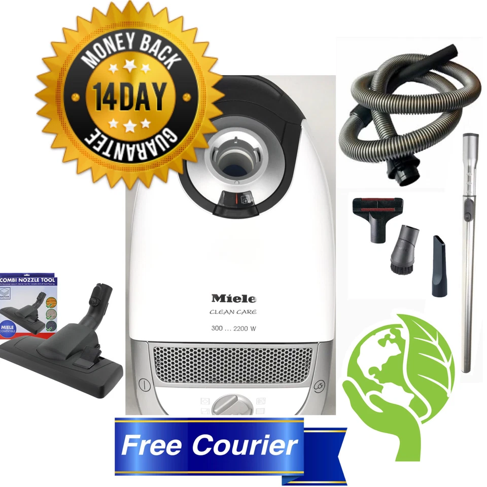 ✅✅Professionally Reconditioned 2200W S5 Series Miele Lotus White Vacuum Cleaner - Image 1 of 4