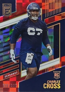 Donruss Elite 2022 #135 Charles Cross Red #266/399 - Imagen 1 de 3