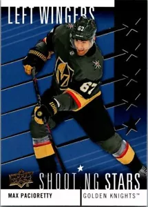 2019-20 Upper Deck Shooting Stars Left Wingers #SSL8 Max Pacioretty Insert - Picture 1 of 1