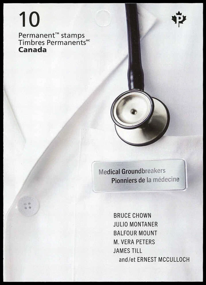 Folleto de estampillas de Canadá - Libro #BK749 Medical Groundbreakers (2020) 10 x P (92¢)... Foto 1 de 1