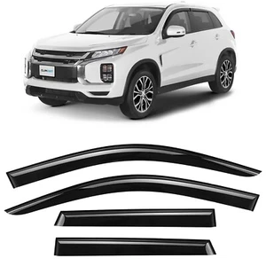 Sun Rain Visors Wind Rain Guards for 2011-2025 Mitsubishi Outlander Sport - Picture 1 of 10