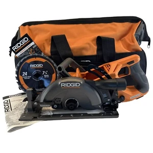 Ridgid 18V Brushless 7 1/4 in Rear Handle Circular Saw Kit W/ 8 Ah Model R8658K - Picture 1 of 12