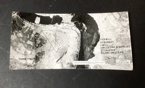 Rifugio militare vintage fotografia marina degli Stati Uniti bersaglio aereo 5x9 928A - Foto 1 di 2