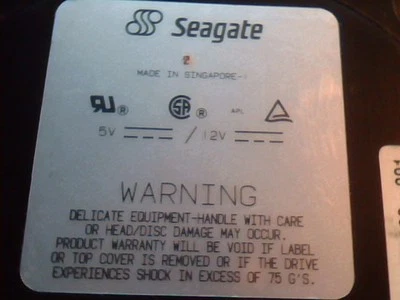 Hard Drive Seagate ST3243A CBSDCEC09 5.0 5.0 A1 HDD Compaq 160688-001 - Image 1 of 4