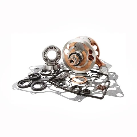 New Hot Rods Bottom End Rebuild Kit Crankshaft 2004-2005 Honda TRX450R Gaskets - Image 1 of 1