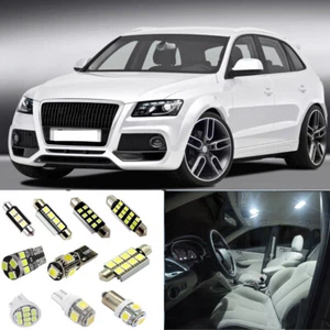 16×White LED Interior SMD Light Kit Error Free for Audi Q5 (8R) 2009-2012 - Picture 1 of 6