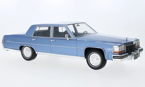 MCG18252 Cadillac Fleetwood Brougham, Blu Metallizzato, 1982 1:18 MCG - Immagine 1 di 1