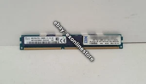 90Y3149 - 8GB PC3-12800 CL11 ECC DDR3 1600MHz VLP RDIMM 90Y3155 47J0166 - Picture 1 of 1