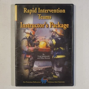 Rapid Intervention Teams - Instructor's Package CD-ROM w MANUAL 2003 V HTF RARE - Picture 1 of 3