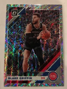 2019-20 BLAKE GRIFFIN Optic Fanatics SILVER Prizm Wave #136 - Detroit Pistons - Picture 1 of 2