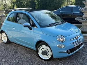 2018 (68) FIAT 500 SPIAGGINA ( RARE ) CONVERTIBLE 1.2 PETROL- 1 FORMER KEEPER !! - Picture 1 of 20