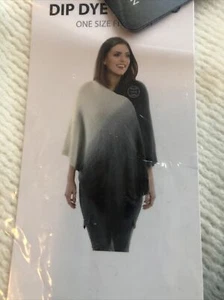 NFL Panthers Dip Dye Poncho - Picture 1 of 4