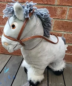 Vintage Cabbage Patch Kids Show Pony Plush Horse, Grey, 1984 stuffed animal  - Picture 1 of 6