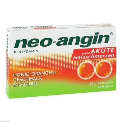 MCM KLOSTERFRAU 3x NEO-ANGIN Benzydamin akute Halsschmerz.Honig-Oran. 20 ST PZN 11160161