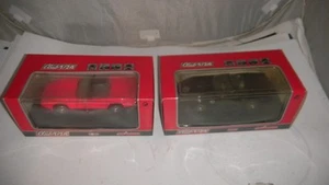 2- Sammlerstücke Metall Maßstab 1:24 Majorette Chevrolet Corvette Modellautos - Bild 1 von 6
