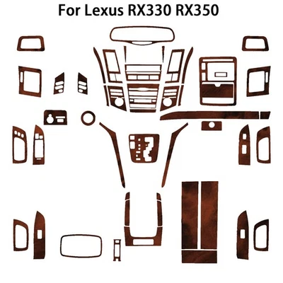 Juego completo de 51 piezas de molduras interiores para Lexus RX330 RX350 2004-09 Foto 1 de 4